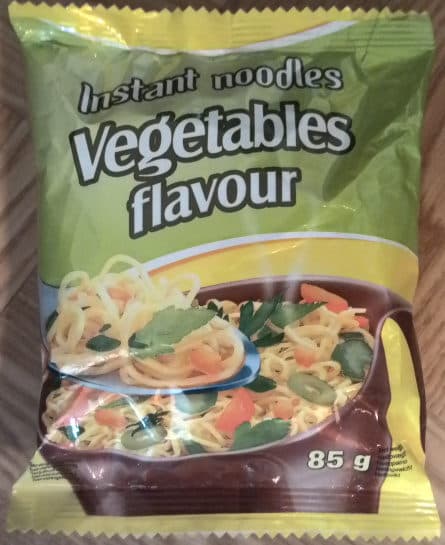 KG Group Kauno Grūdai Instant noodles Vegetables flavour packshot