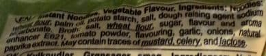 KG Group Kauno Grūdai Instant noodles Vegetables flavour packshot