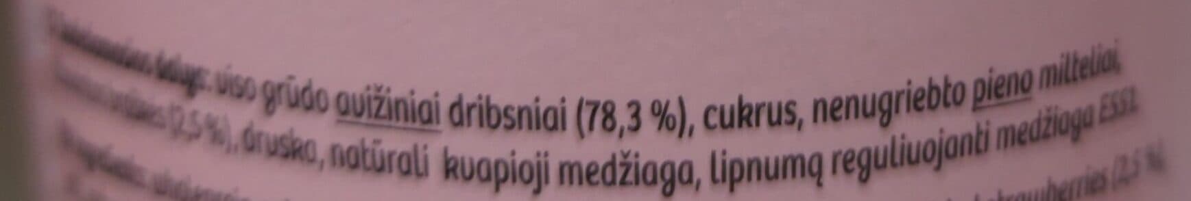 Activus Avižinių dribsnių košė su braškėmis packshot