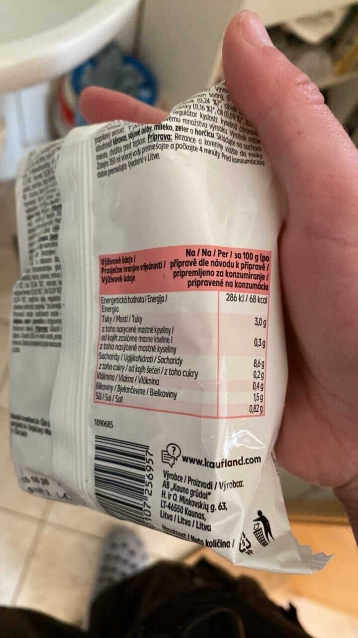 kaufland instant nudelsuppe packshot