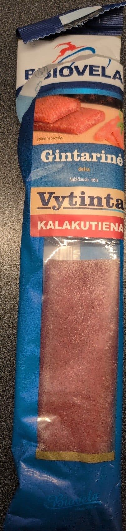 Biovela Vytinta Gintarine Desra (Kalakutiena) packshot