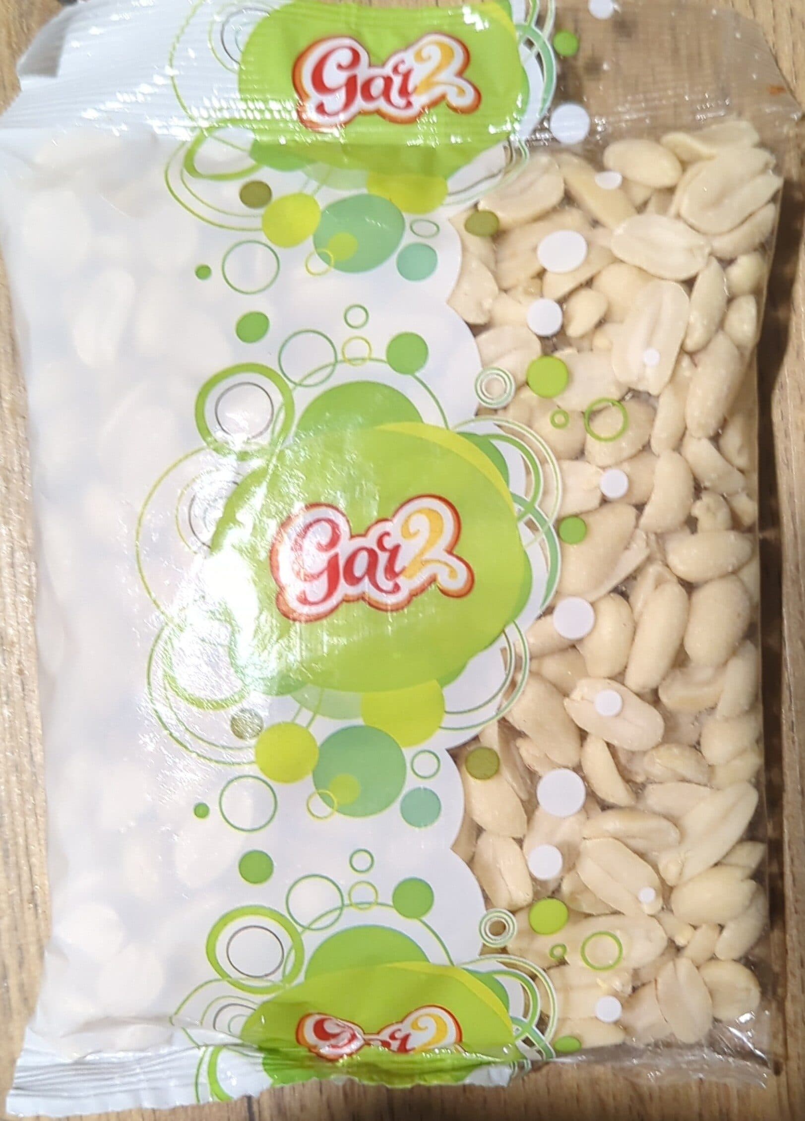 gar2 žemės riešutai be luobelės packshot