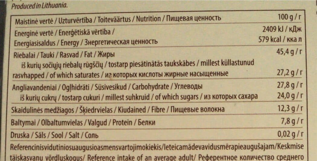 Open Food Facts Chocolat packshot