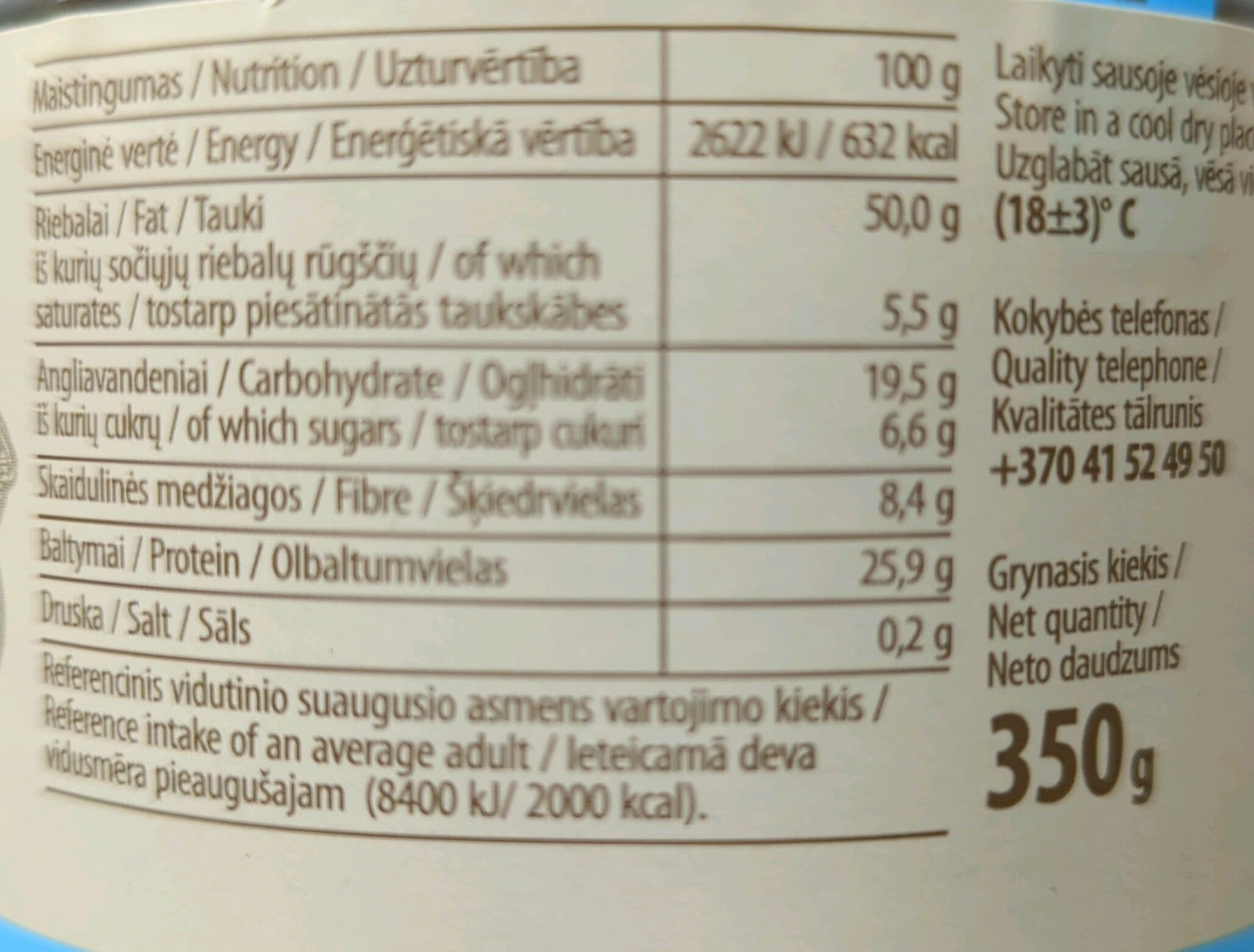 Ruta Zemes riesutu sviestas packshot