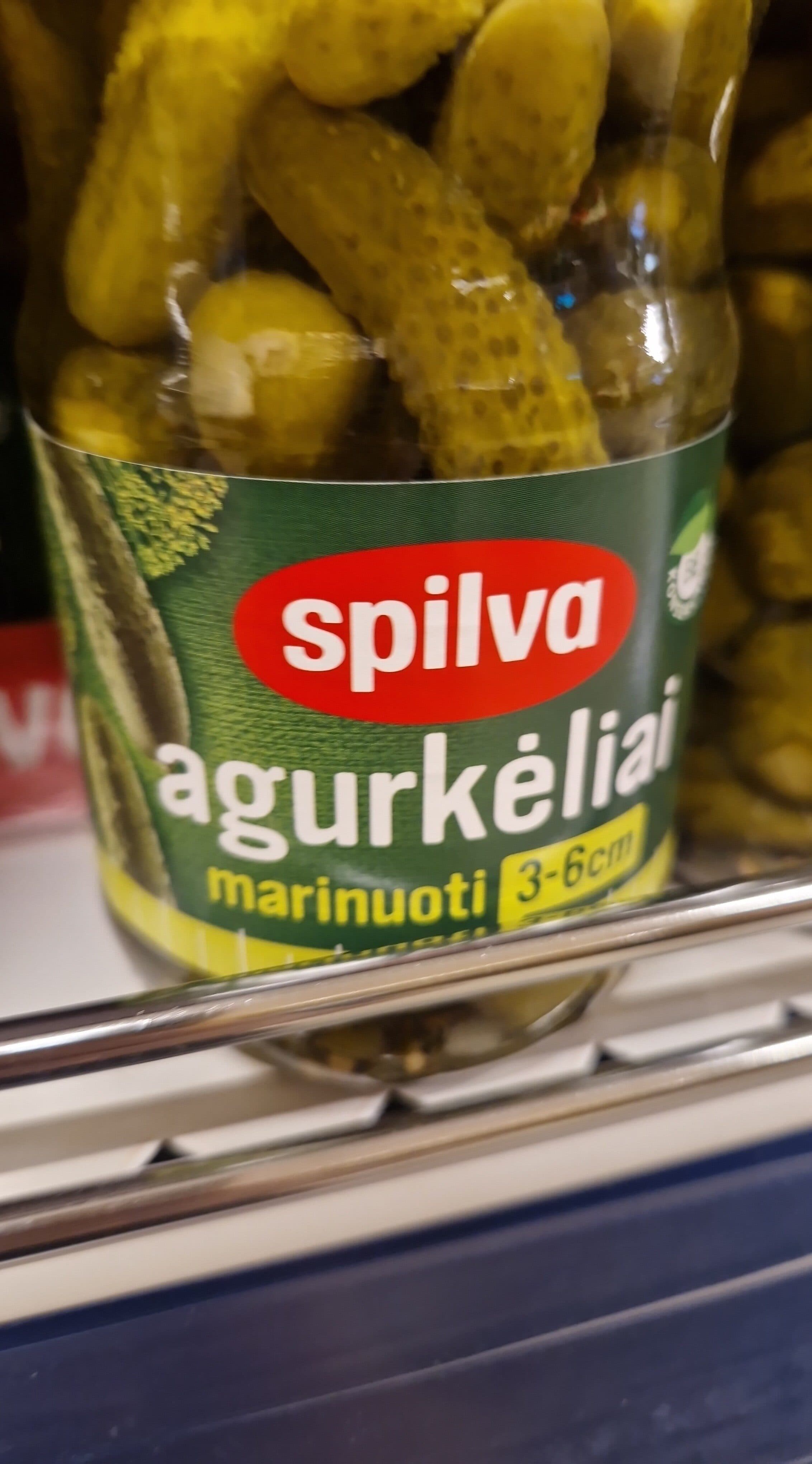 Spilva Marinuoti agurkėliai packshot