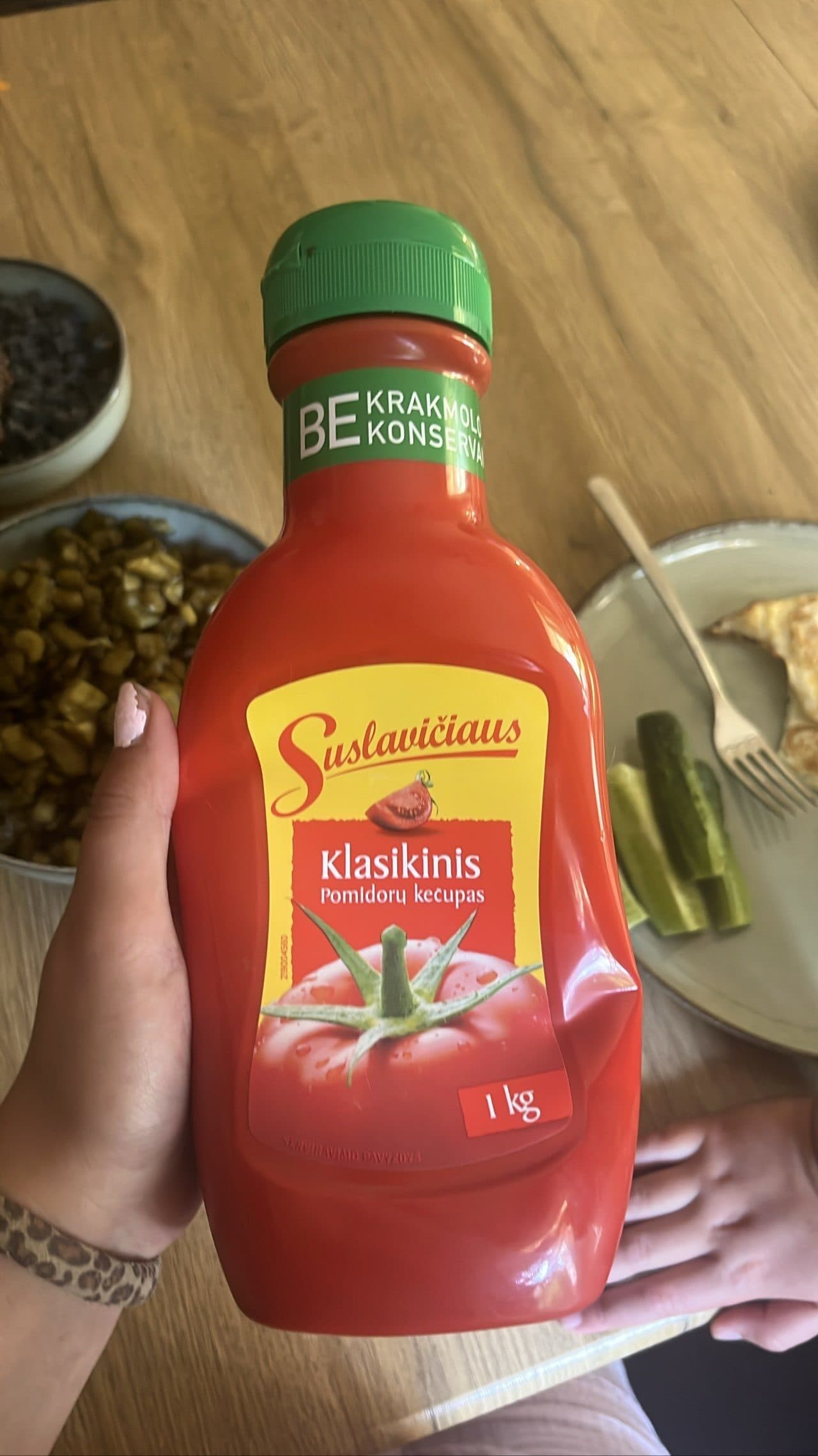 Suslavičiaus Klasikinis Pomidorų Kečupas packshot