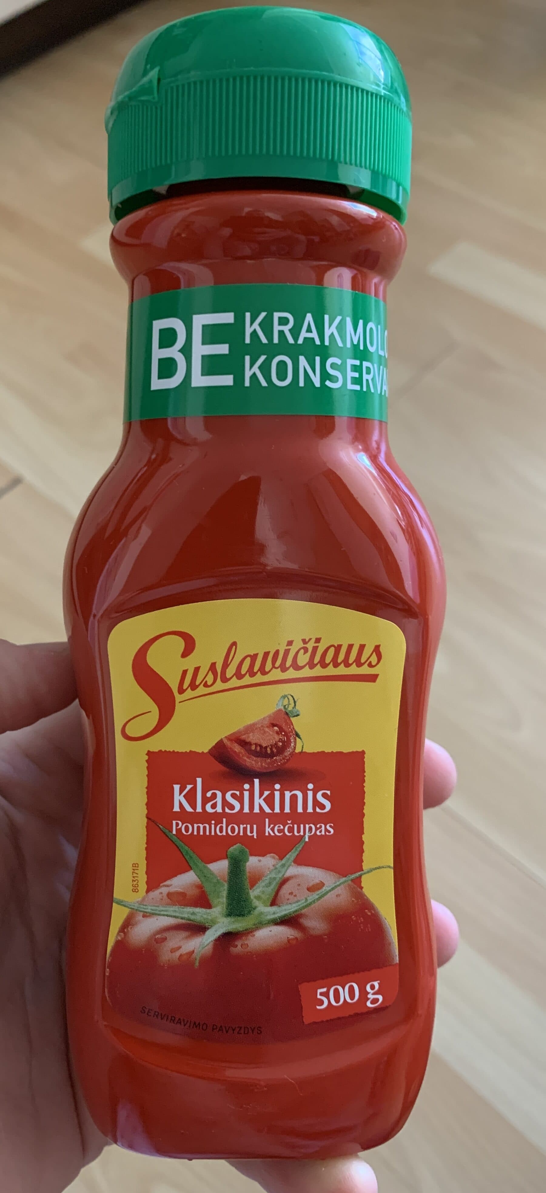 Suslaviciaus Klasikinis keciupas packshot