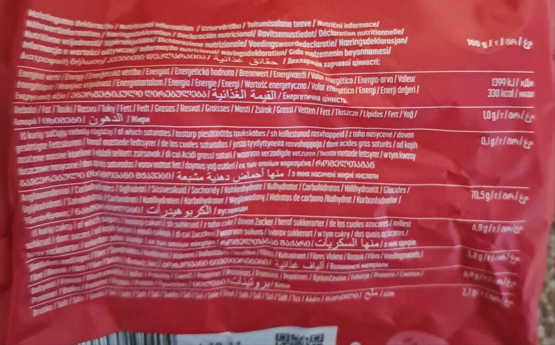 Open Food Facts Mini Potato Crisps With Beetroot packshot