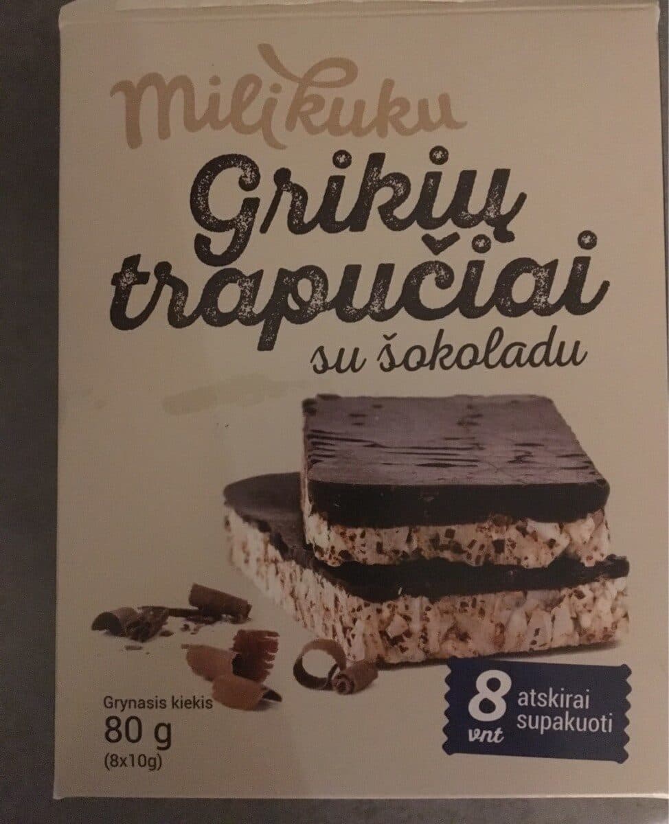Buckwheat cakes chocolate packshot