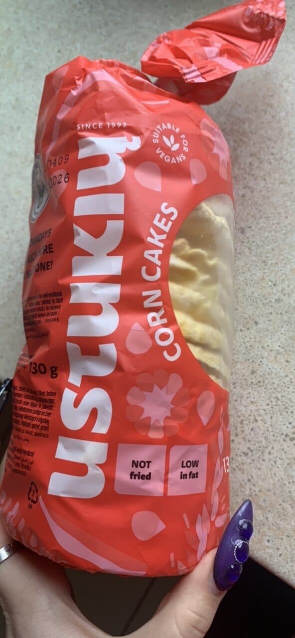 Kūstukšn Kukurūzų trapučiai packshot