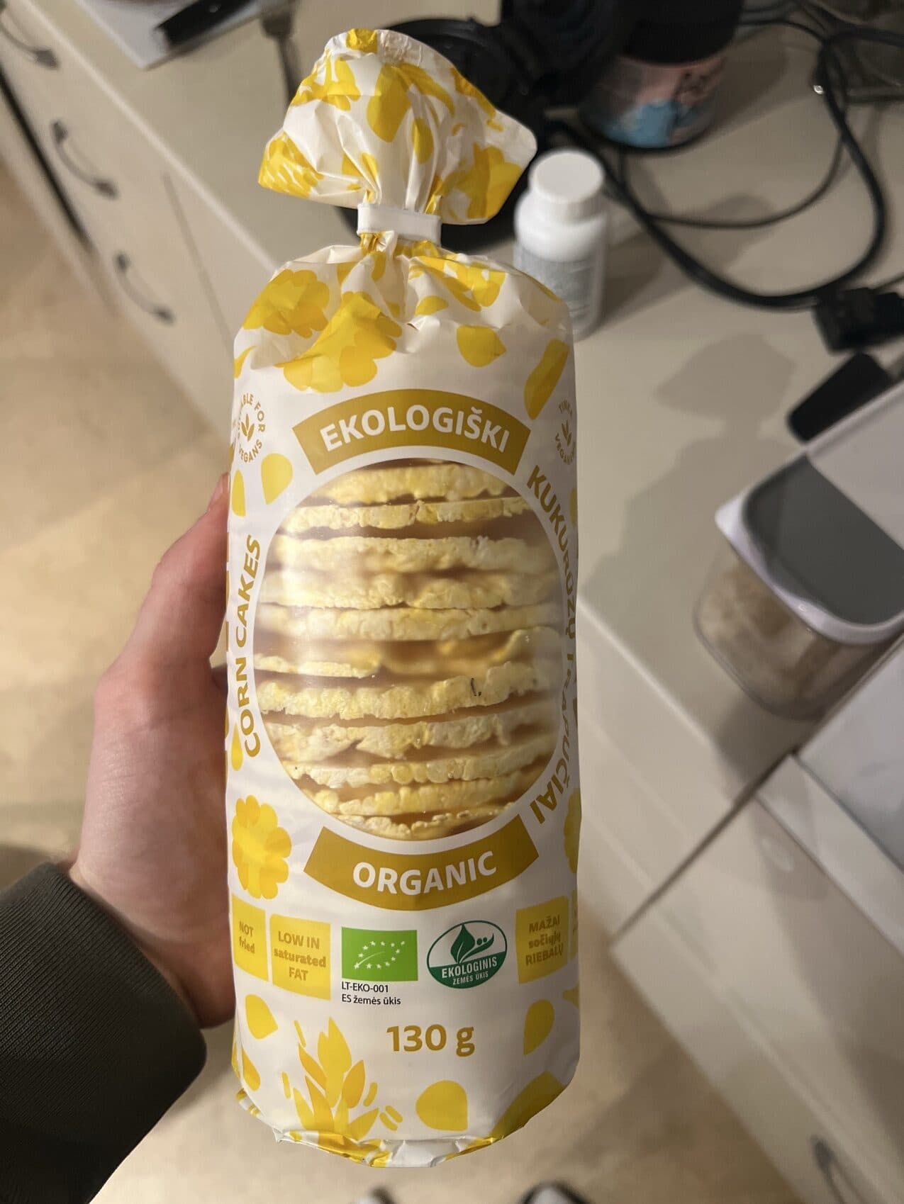 Ustukų Malūnas Ekologiški kukurūzų trapučiai packshot
