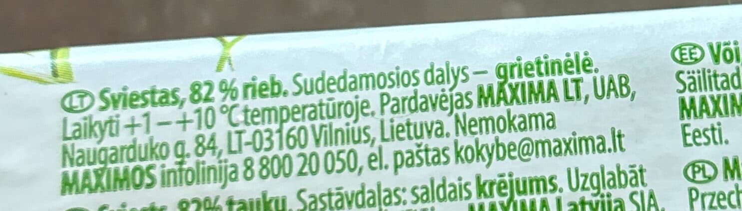 FarmMilk Või packshot
