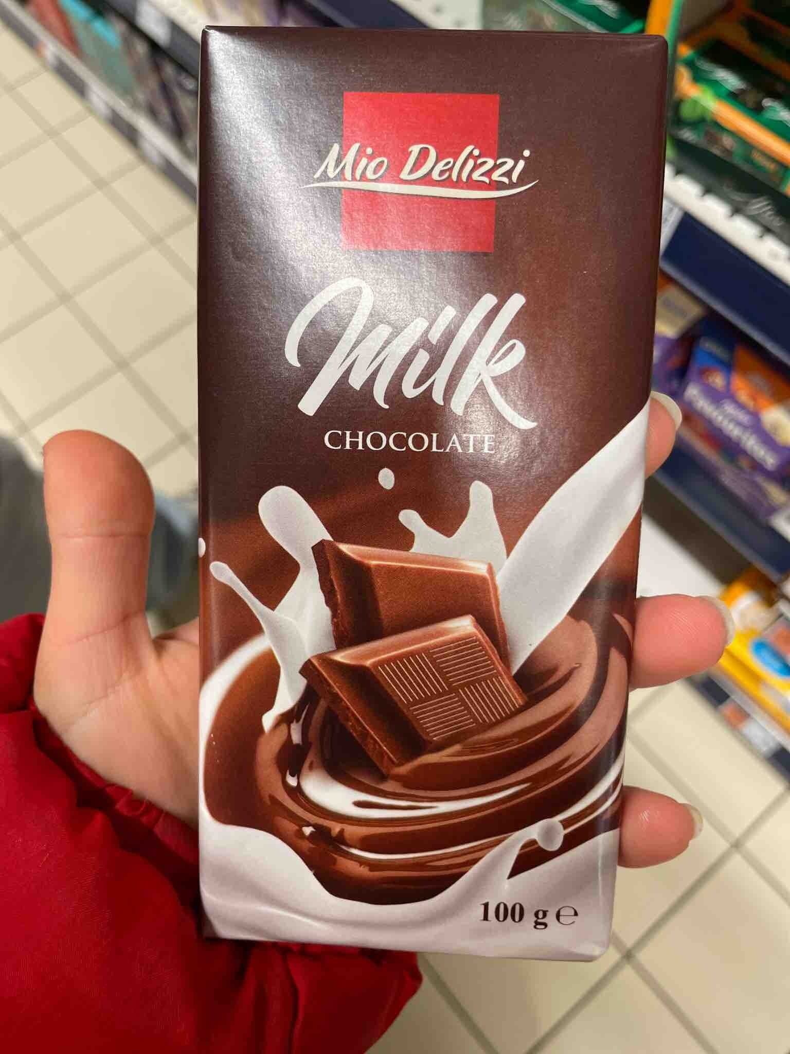 Mio Delizzi Milk Chocolate packshot