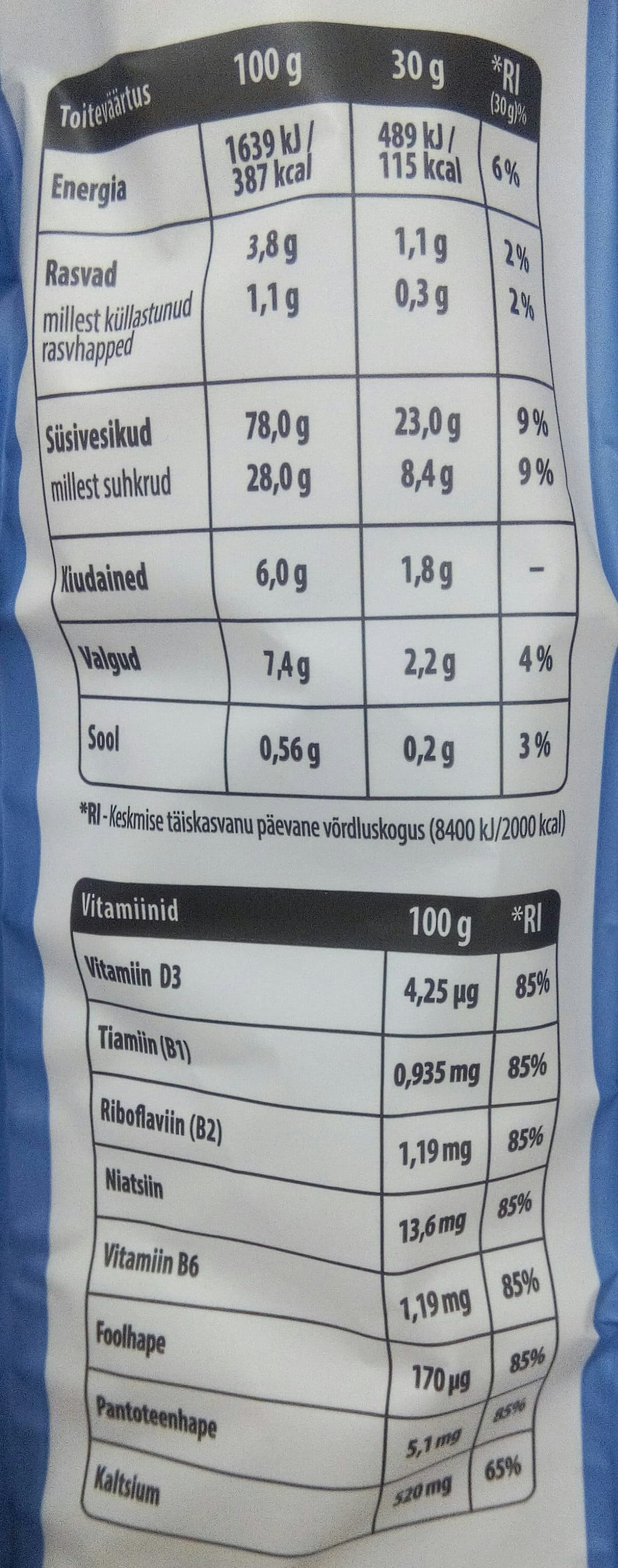 Oho! Sokolaadiga riis packshot