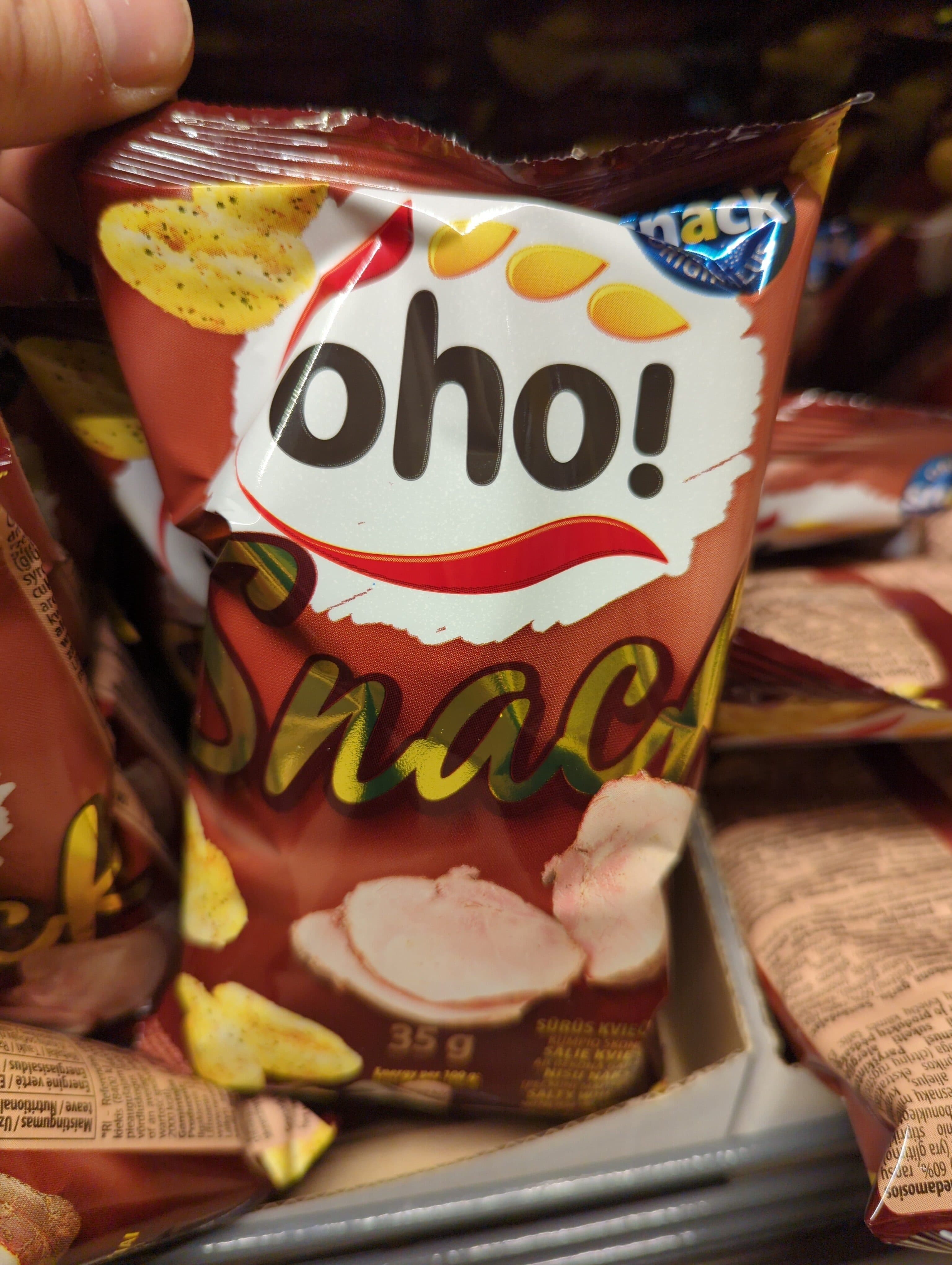 oho! kviečiai bekono skonio packshot