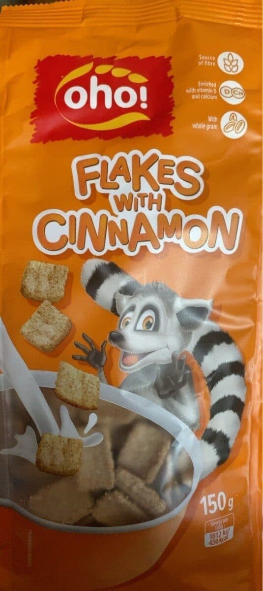 Oho! Flakes with Cinnamon packshot