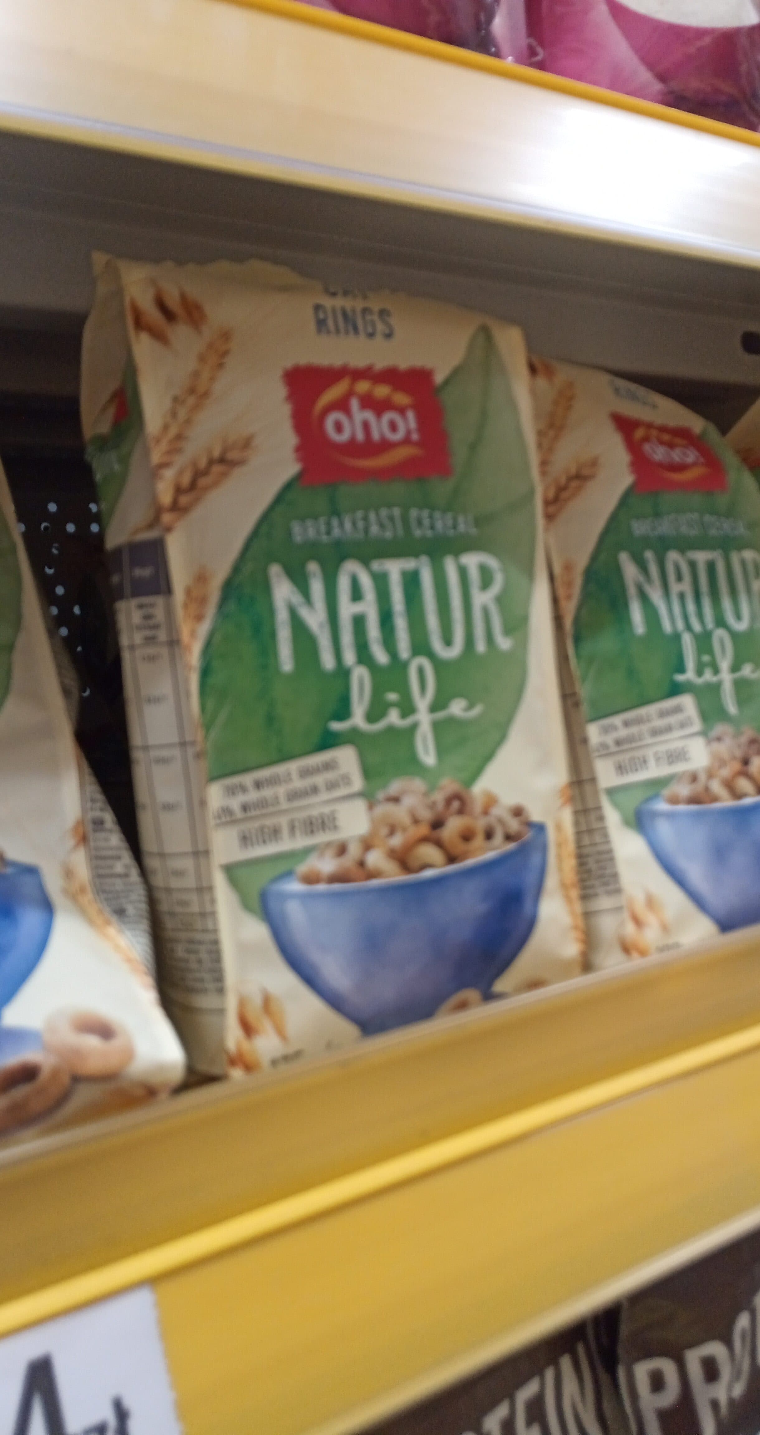 Oho! Breaakfast cereal packshot