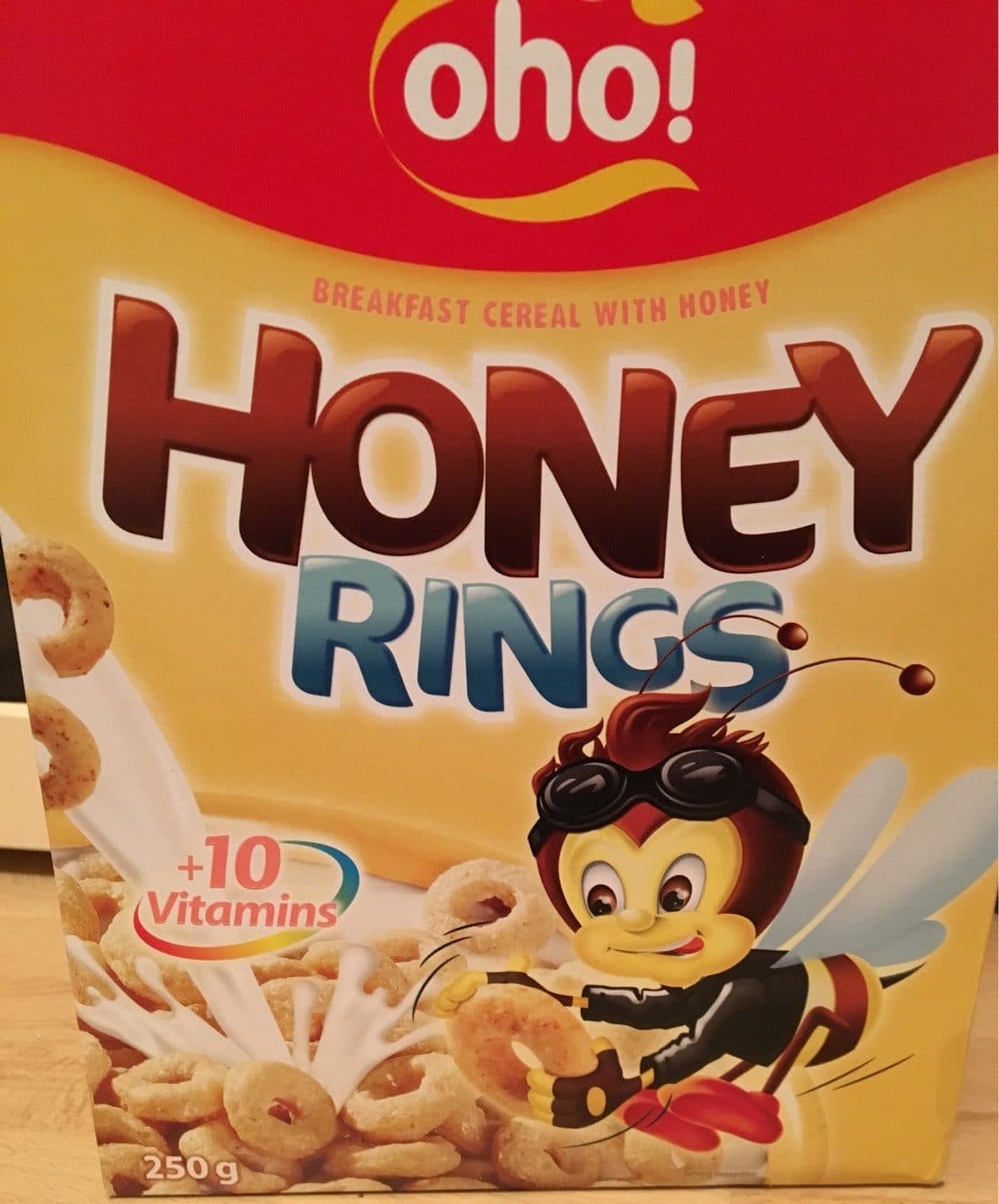 Oho Honey rings packshot