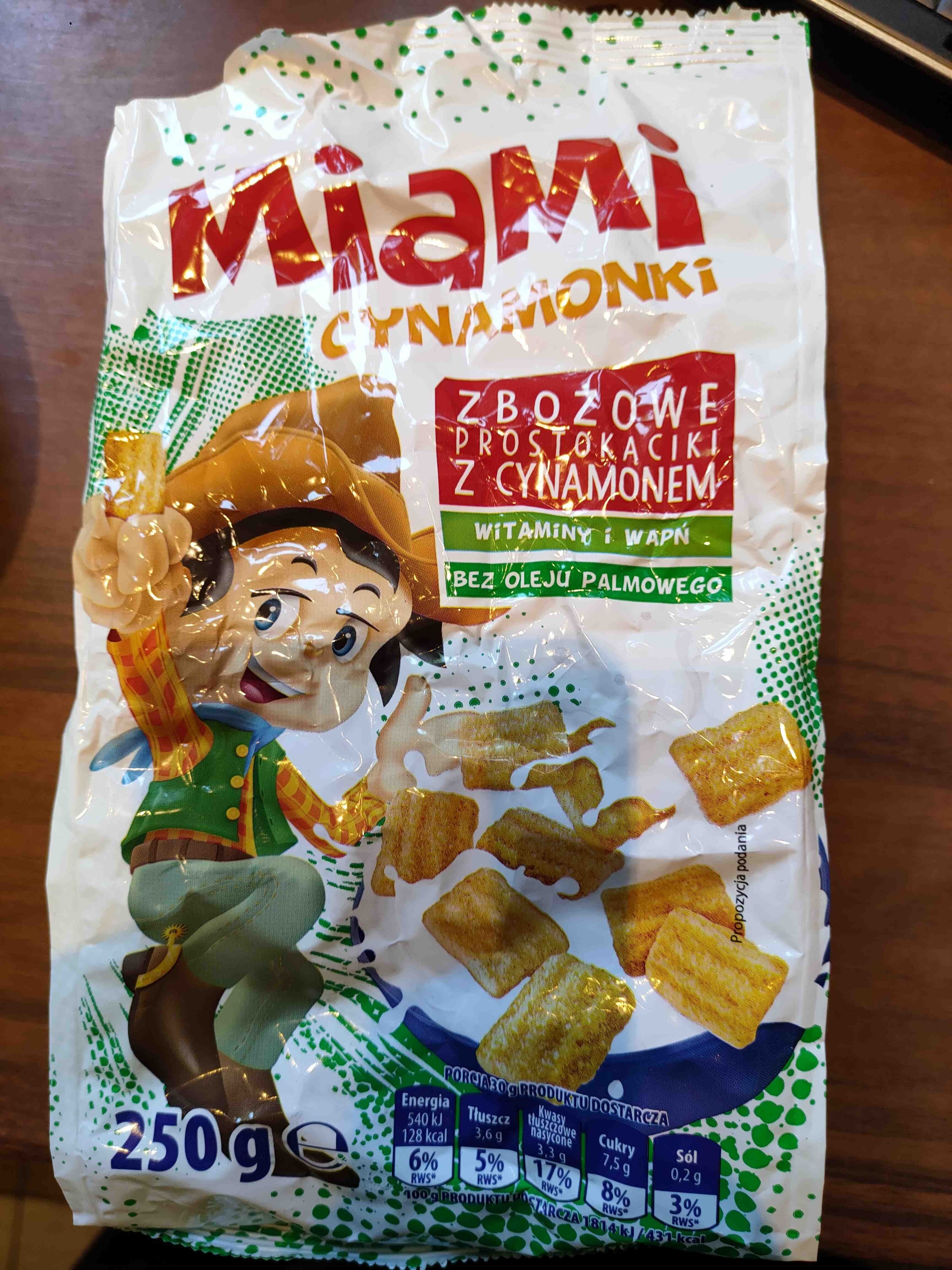 Miami Płatki śniadaniowe cynamonki packshot