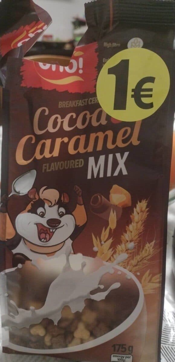 Cocoa y caramel packshot