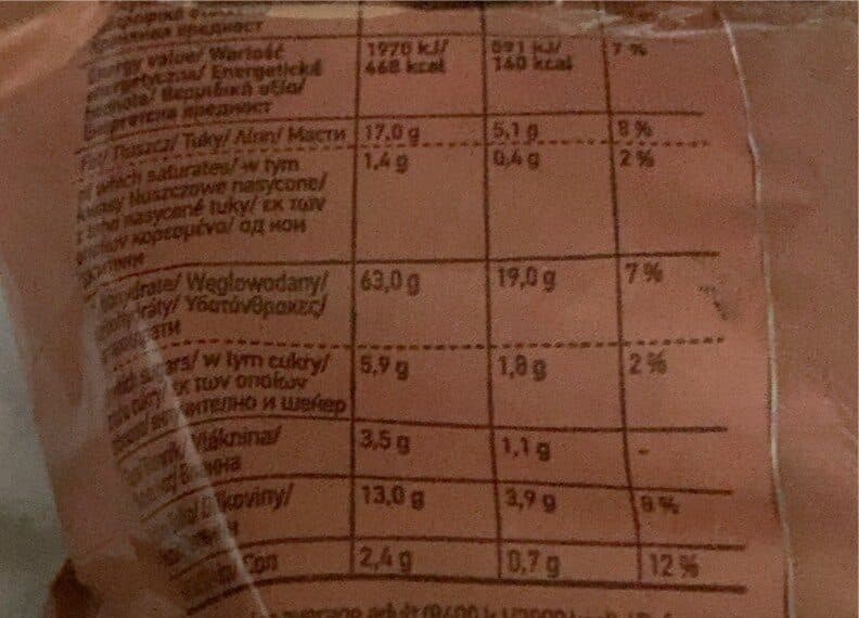 Open Food Facts Lentil rings packshot