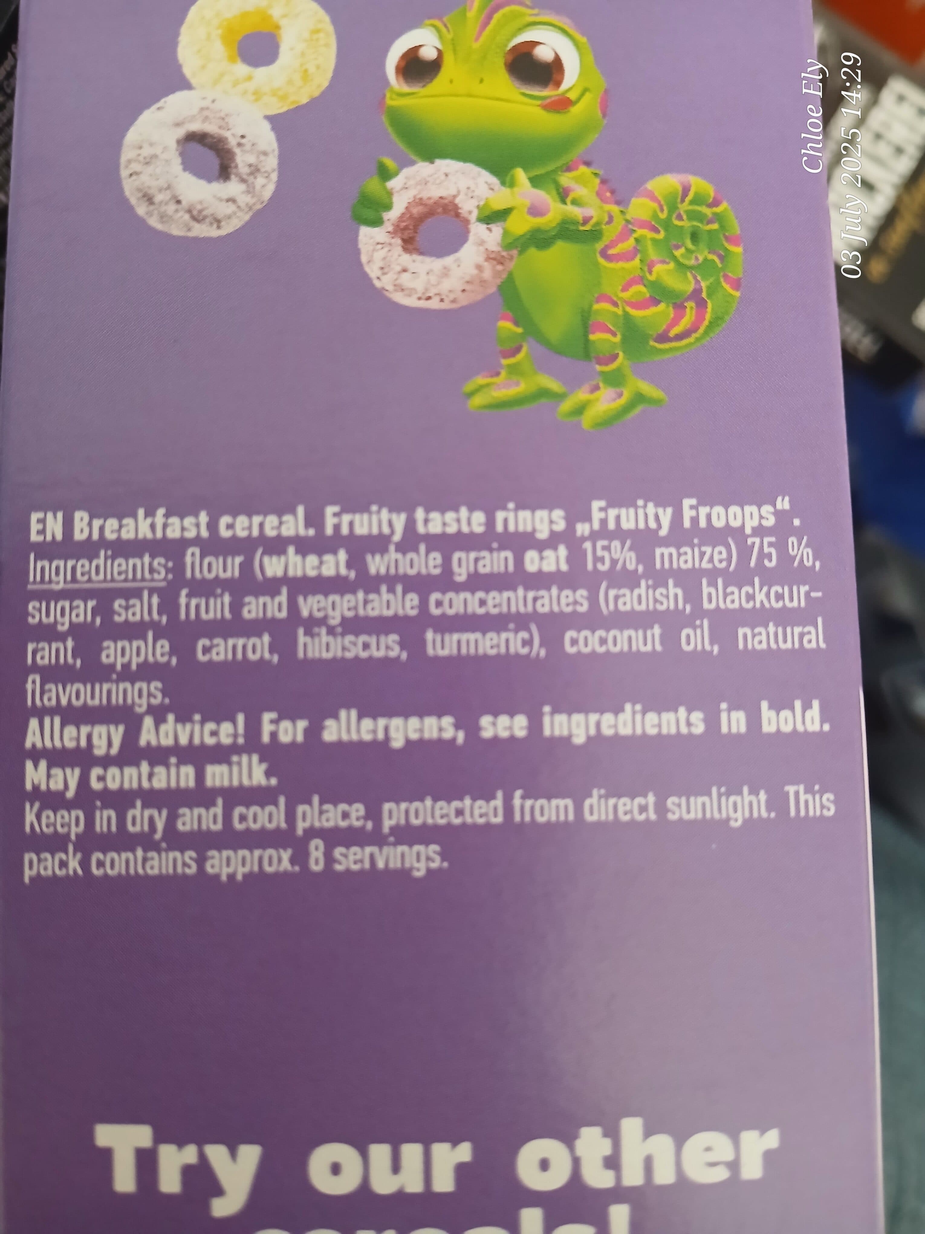 Oho! Fruity Froops packshot