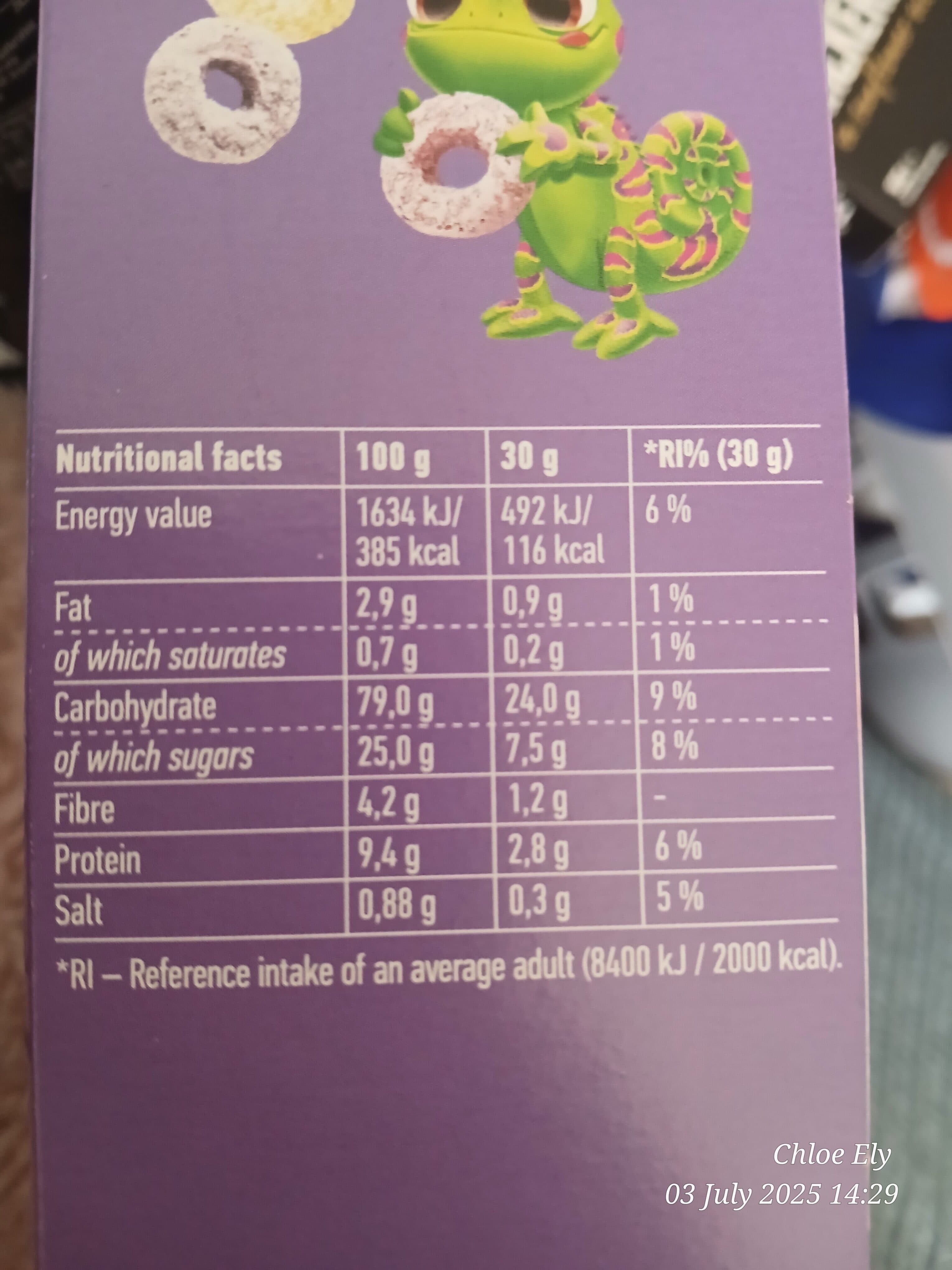 Oho! Fruity Froops packshot