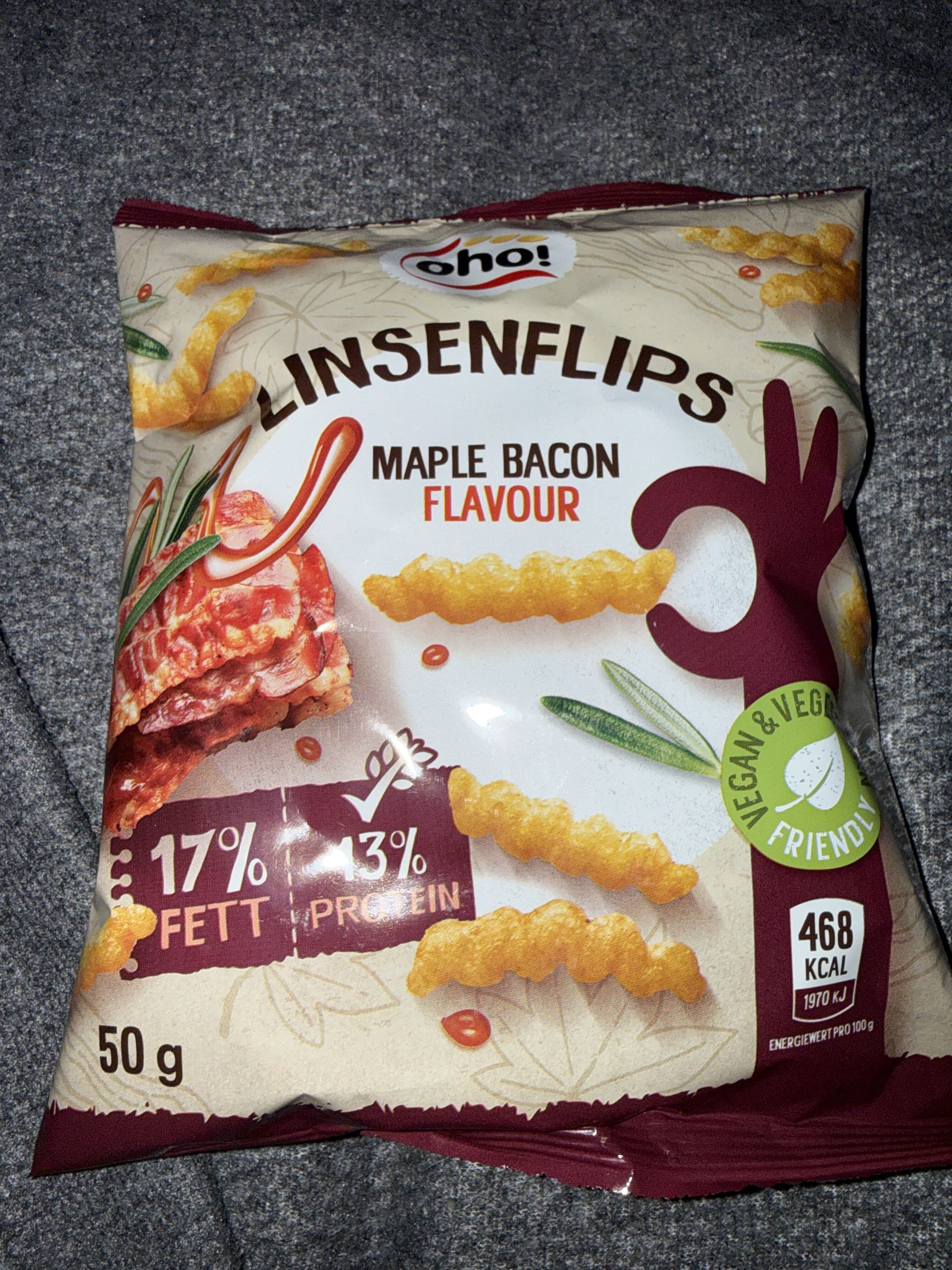 oho! Linsenflips Maple Bacon packshot