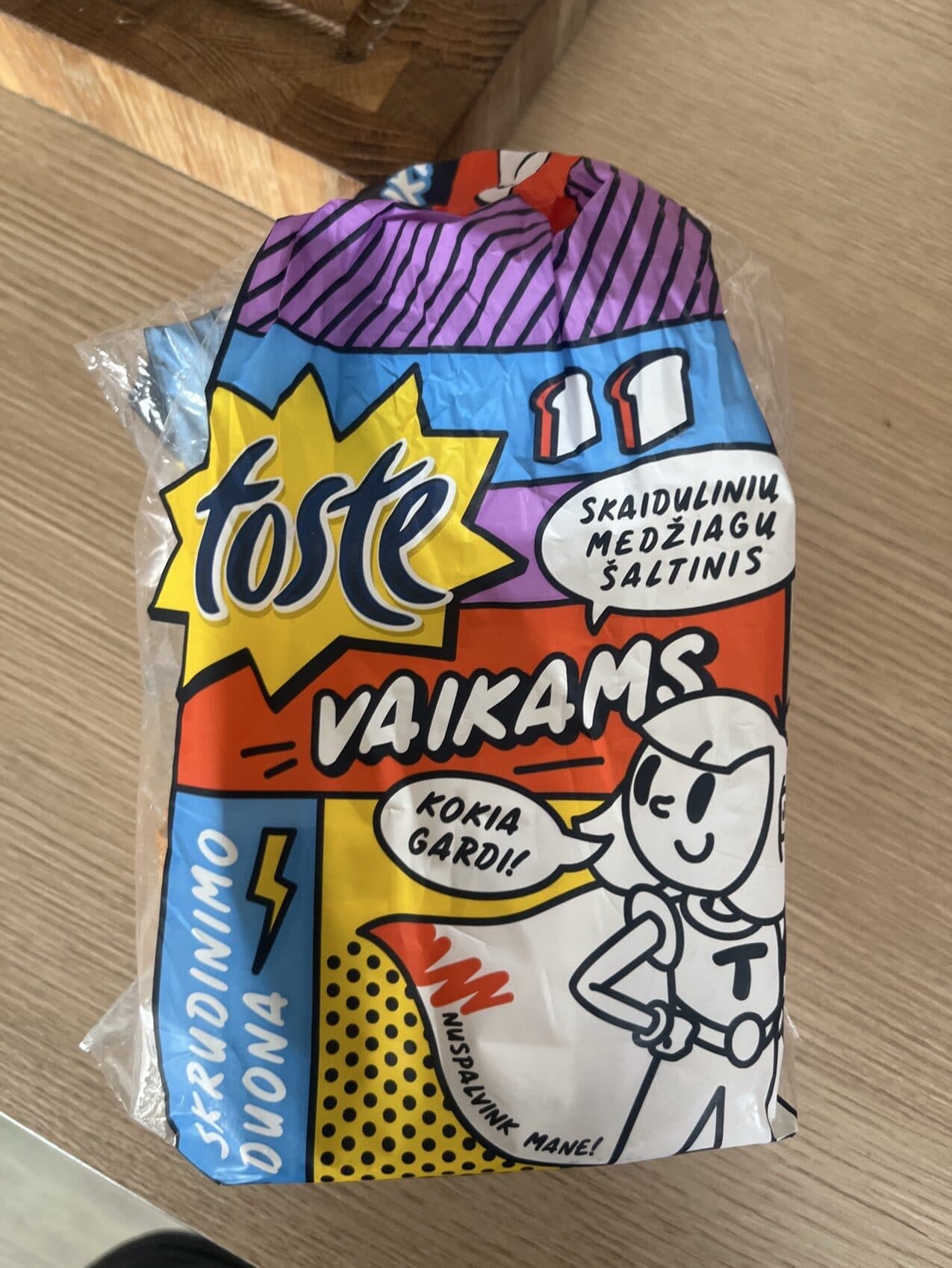 Toste Skrudinimo Duona Vaikams packshot