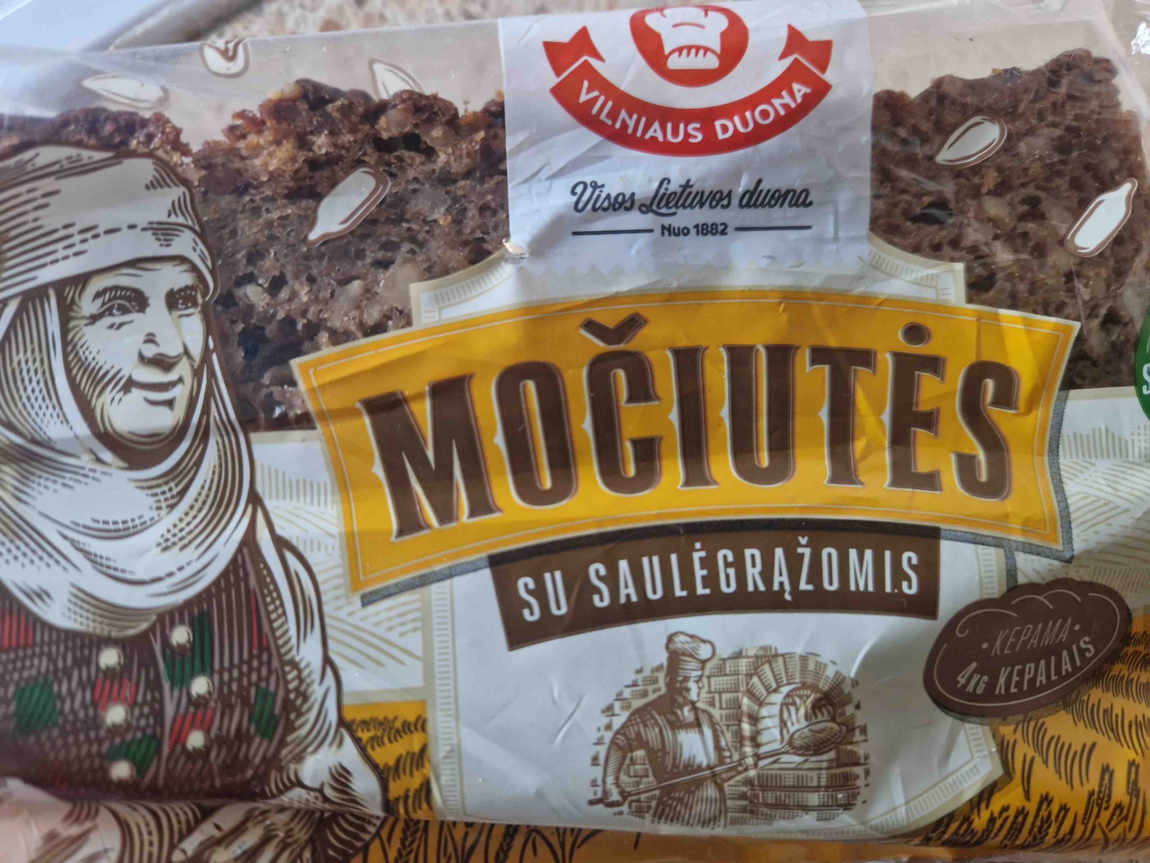 Vilniaus duona Močiutes duona packshot