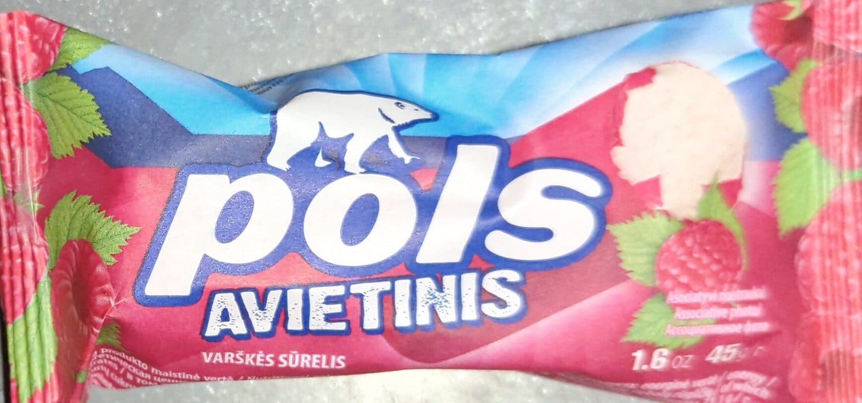 Pols Avietinis varškės sūrelis packshot