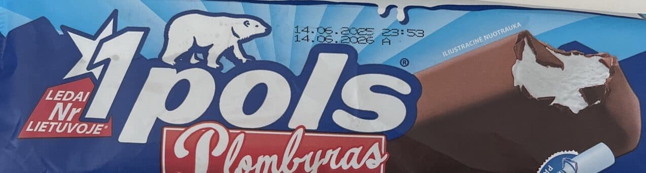 Pols Vanilla Flavoured Ice Cream Plombir In Coating packshot