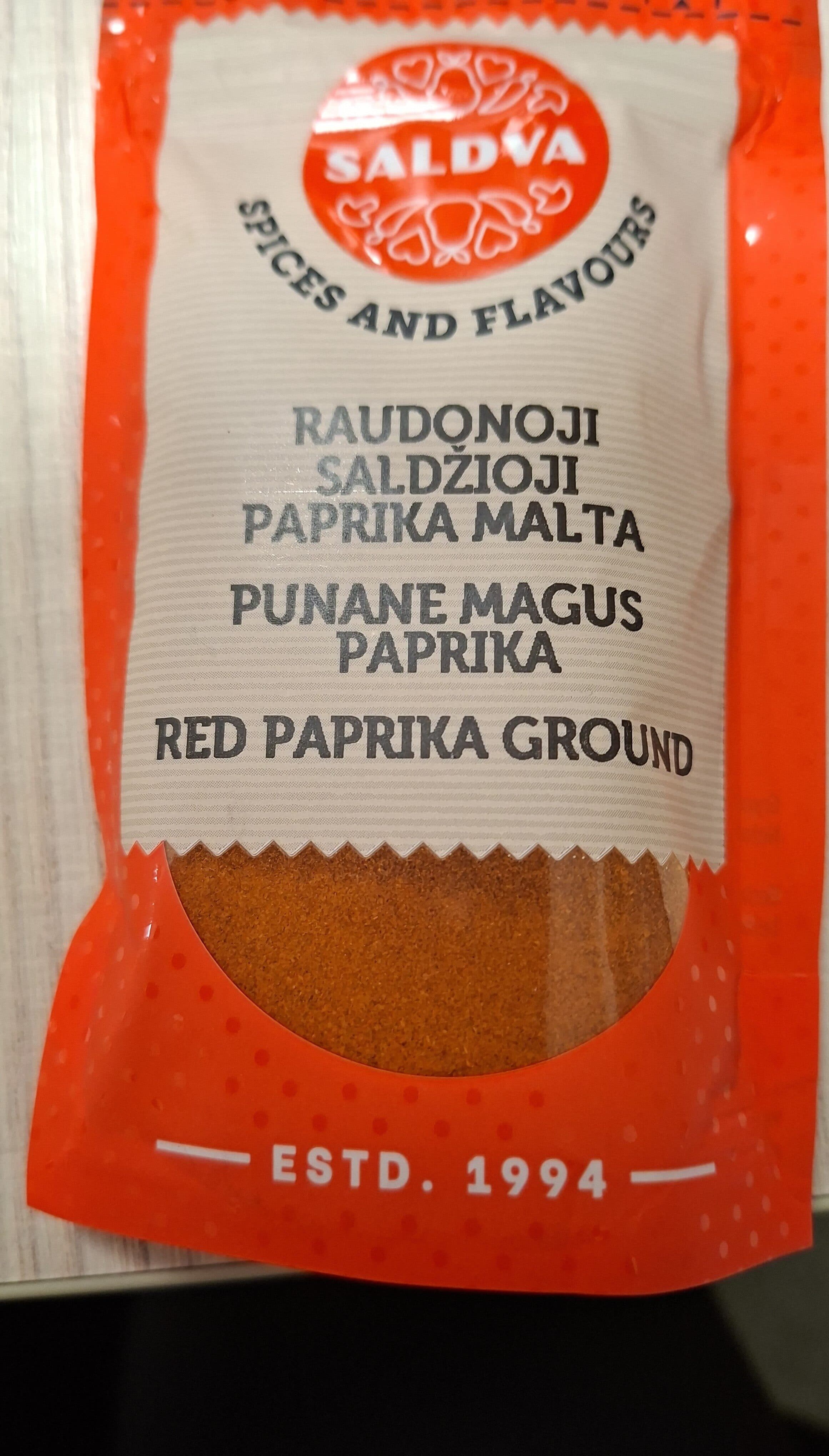 paprika malta saldva packshot