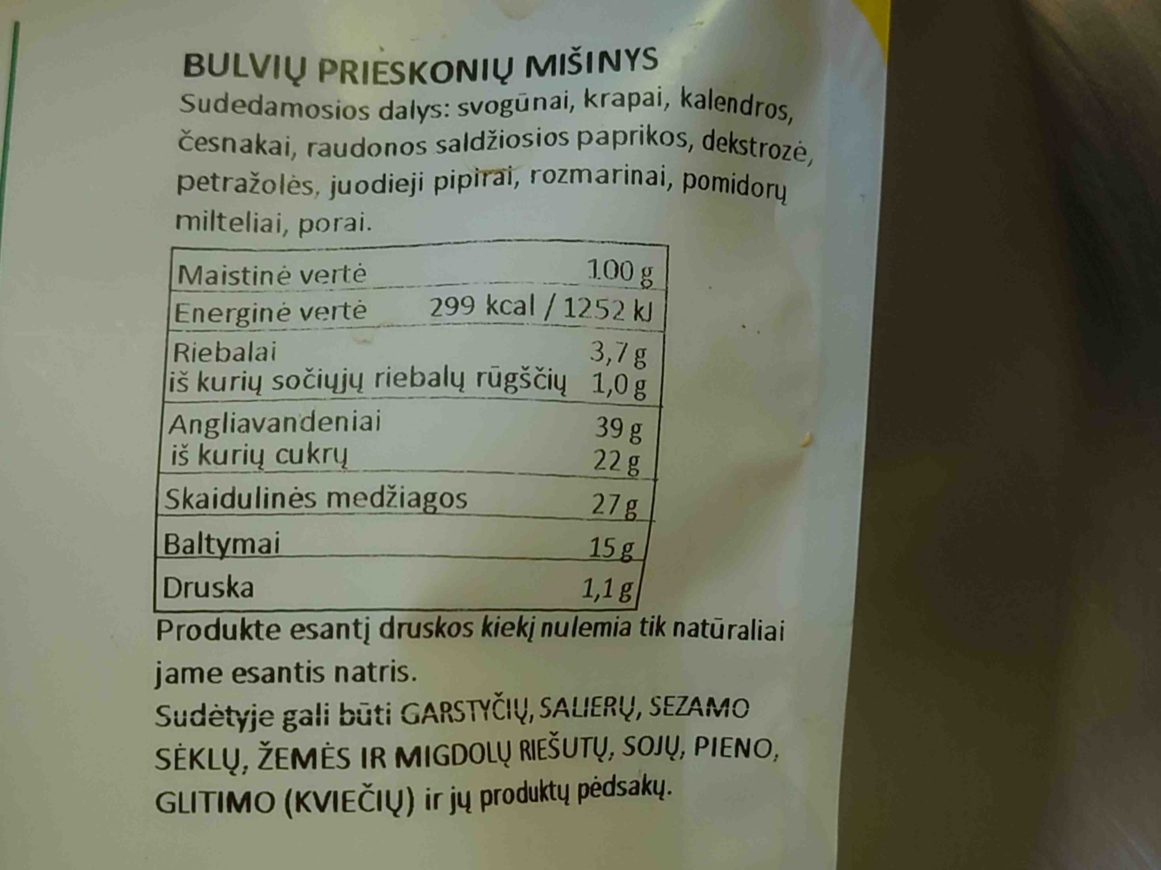 iKi Bulvių prieskonių mišinys packshot