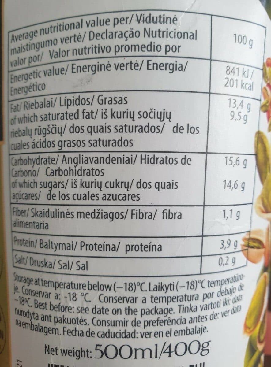 Dione Helado pistacho packshot
