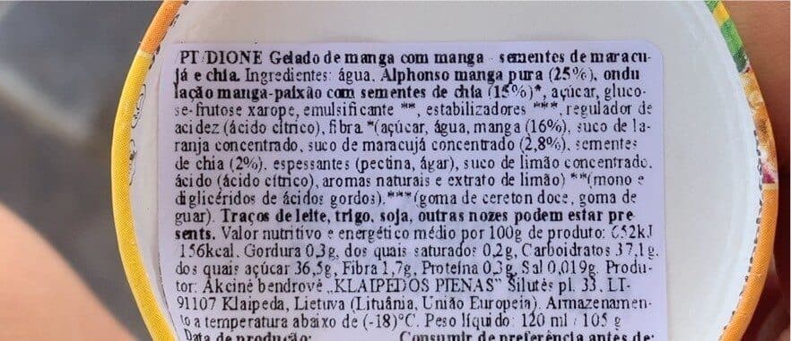 Open Food Facts Helado Dione packshot