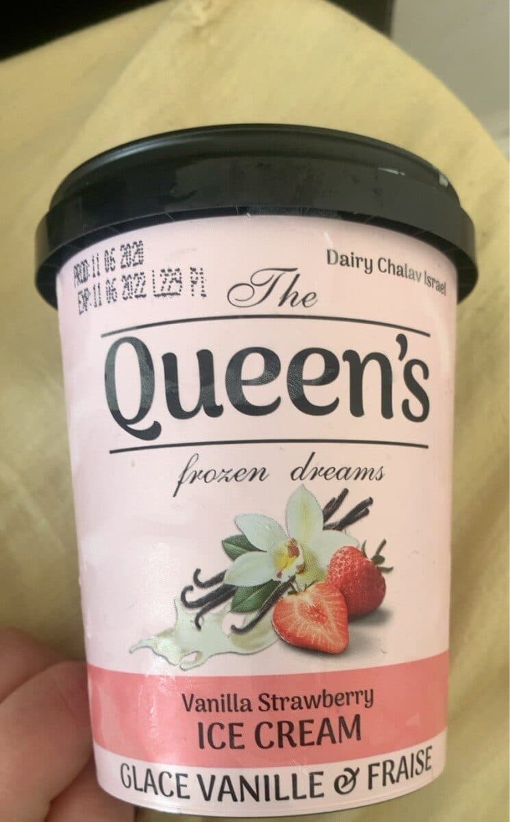 Glace vanille & fraise packshot