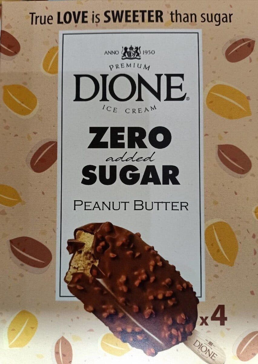 Dione Peanut Butter Ice Cream Bar packshot