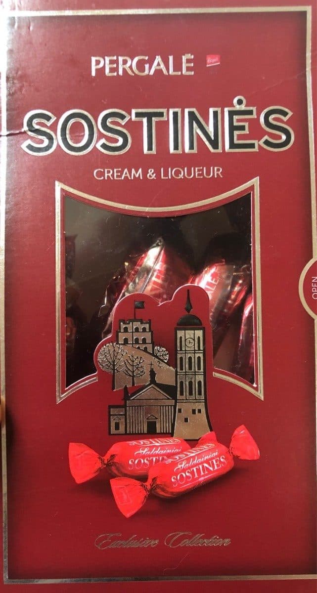Pergale Sostinės cream & liquer packshot
