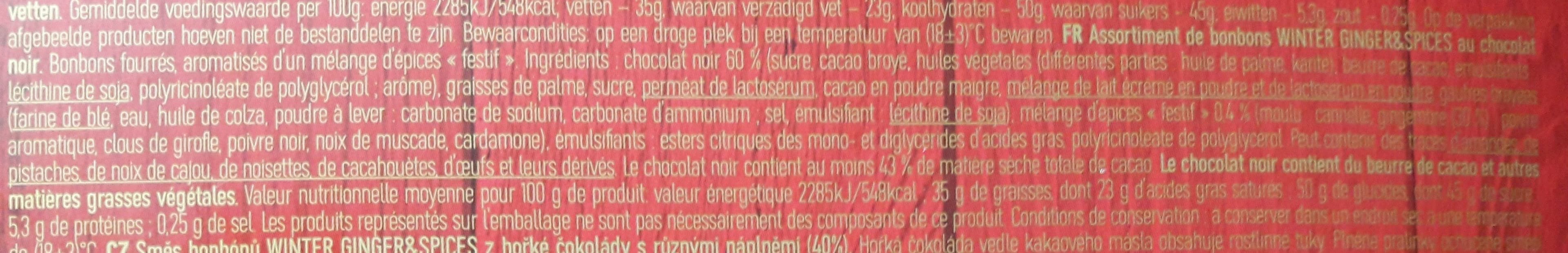 Open Food Facts WINTER GINGER & SPICES packshot