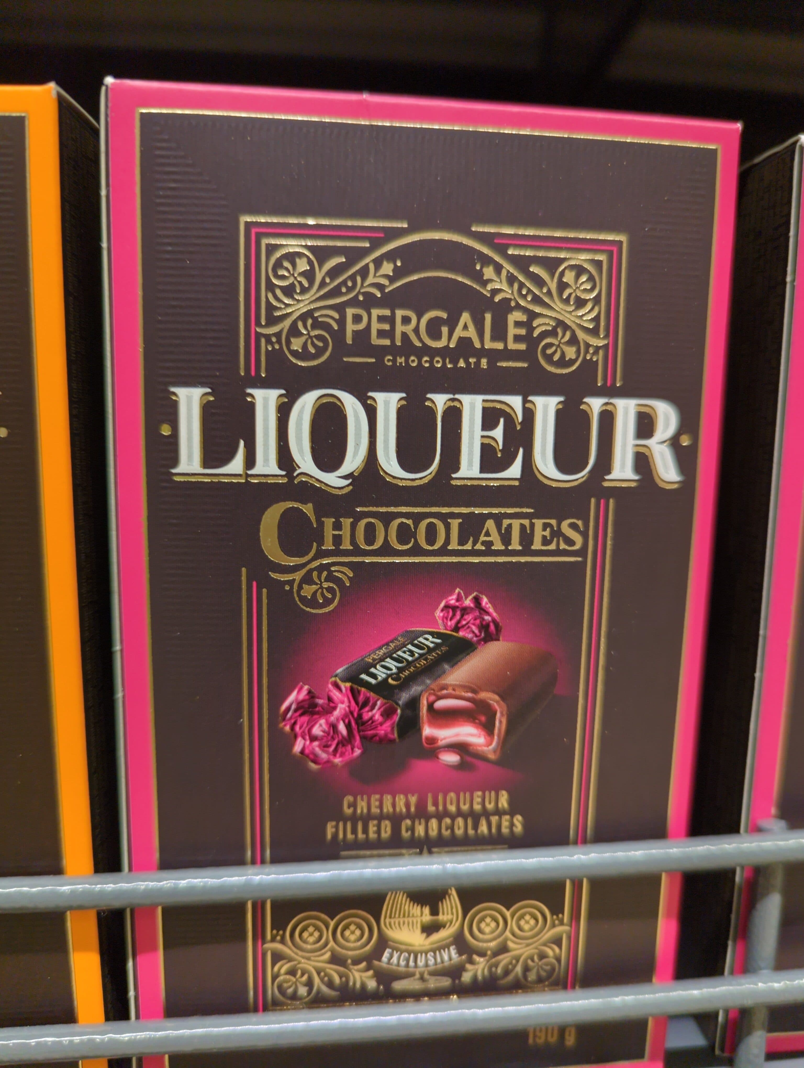 Pergalė Liqueur Chocolates packshot