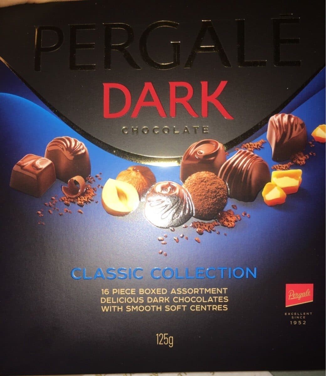 Pergale Assorted Sweets Pergal? Dark Chocolate Collection packshot