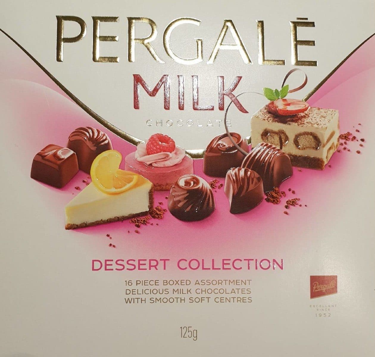 Pergale PERGALÉ MILK CHOCOLATE packshot