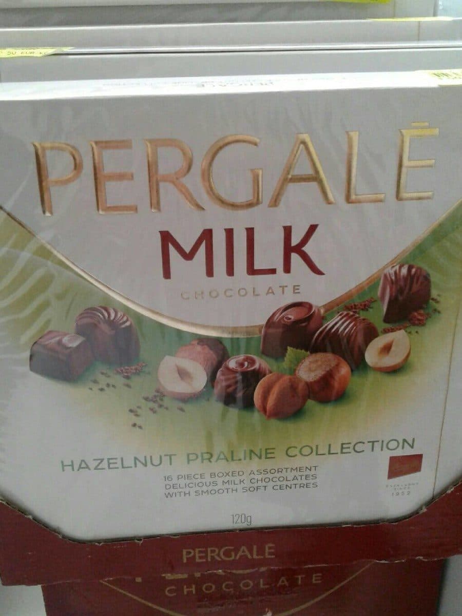 Pergale Percale milk chocolate packshot