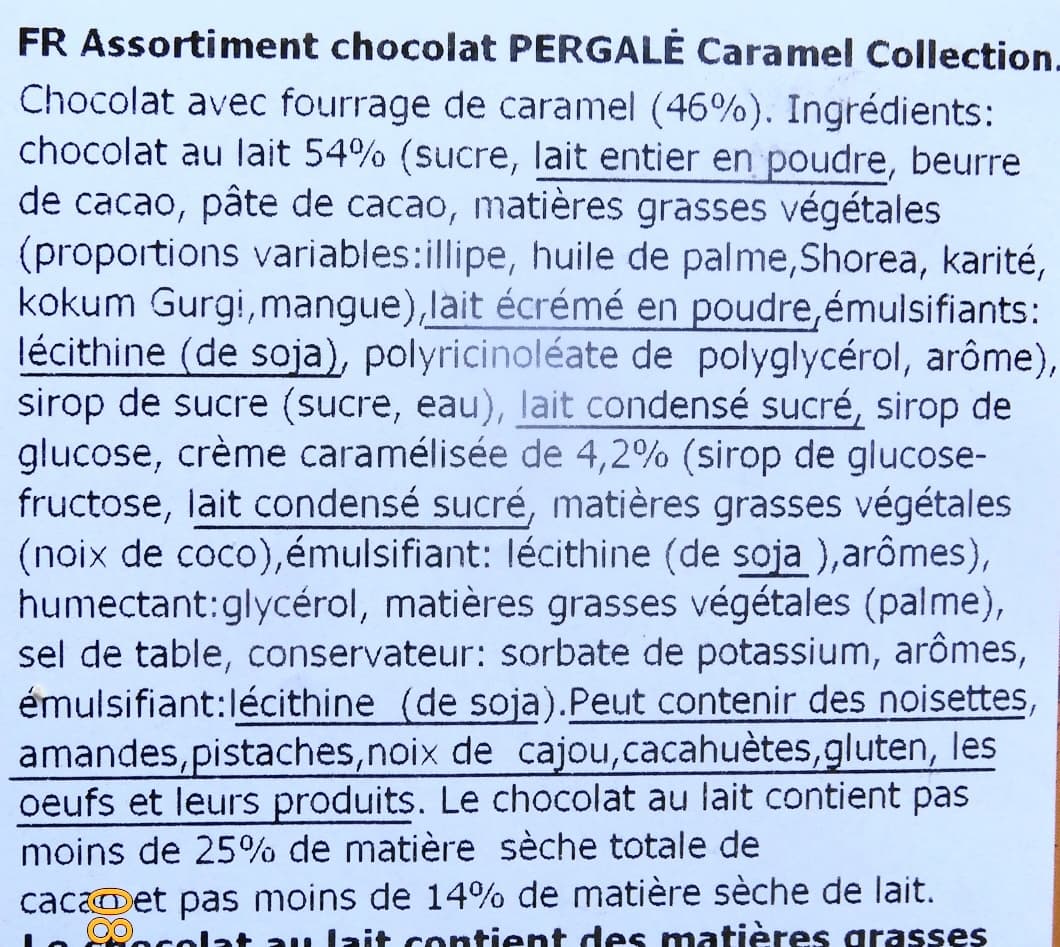 Pergalé Caramel Collection packshot