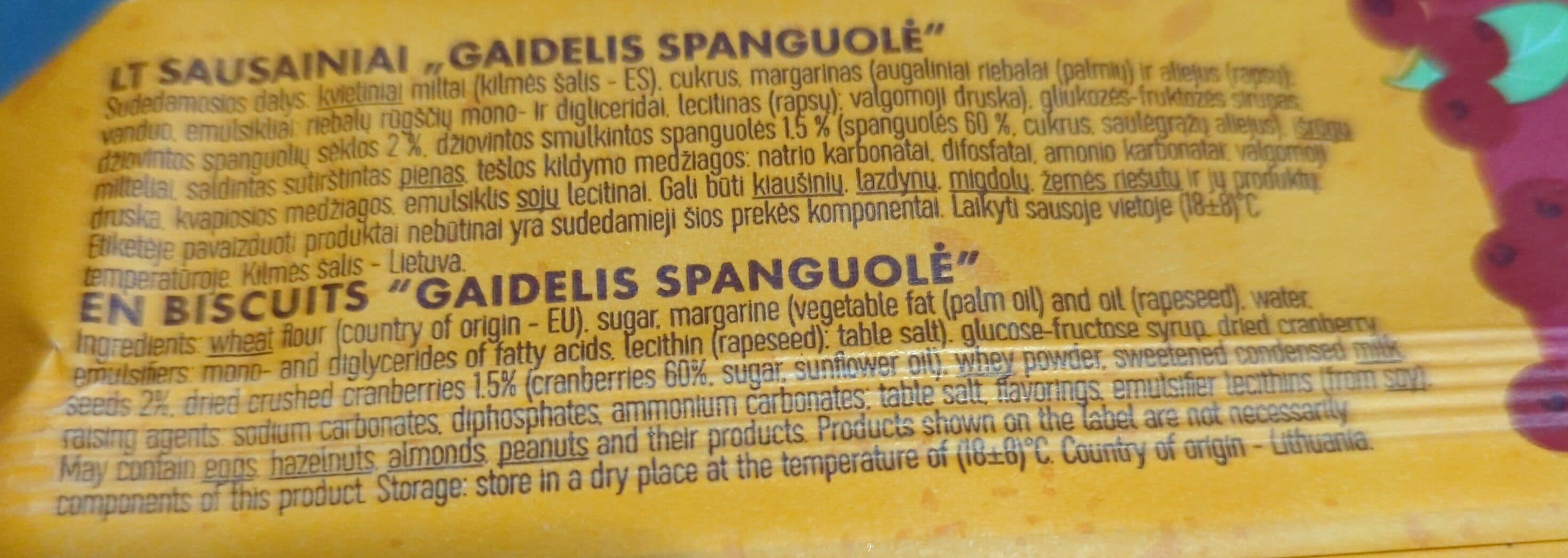 Pergalė Gaidelis packshot