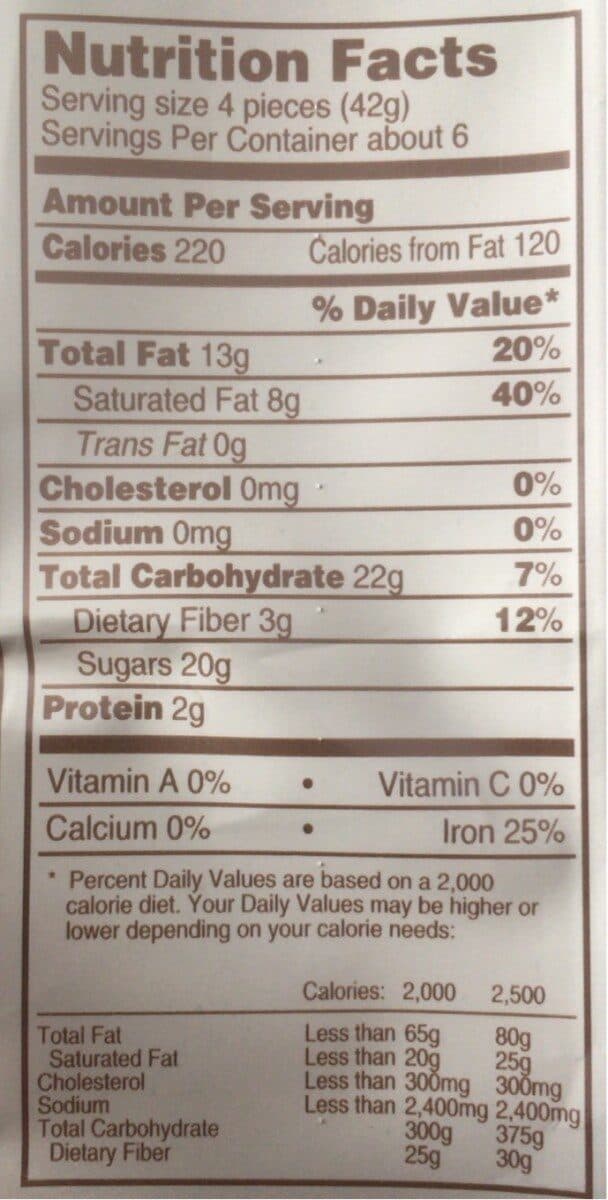 Open Food Facts Lietuva Dark Chocolate packshot