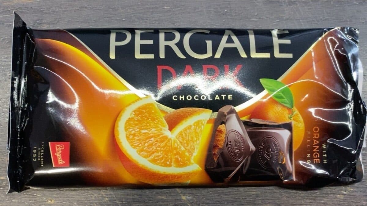 Pergale Dark chocolate packshot