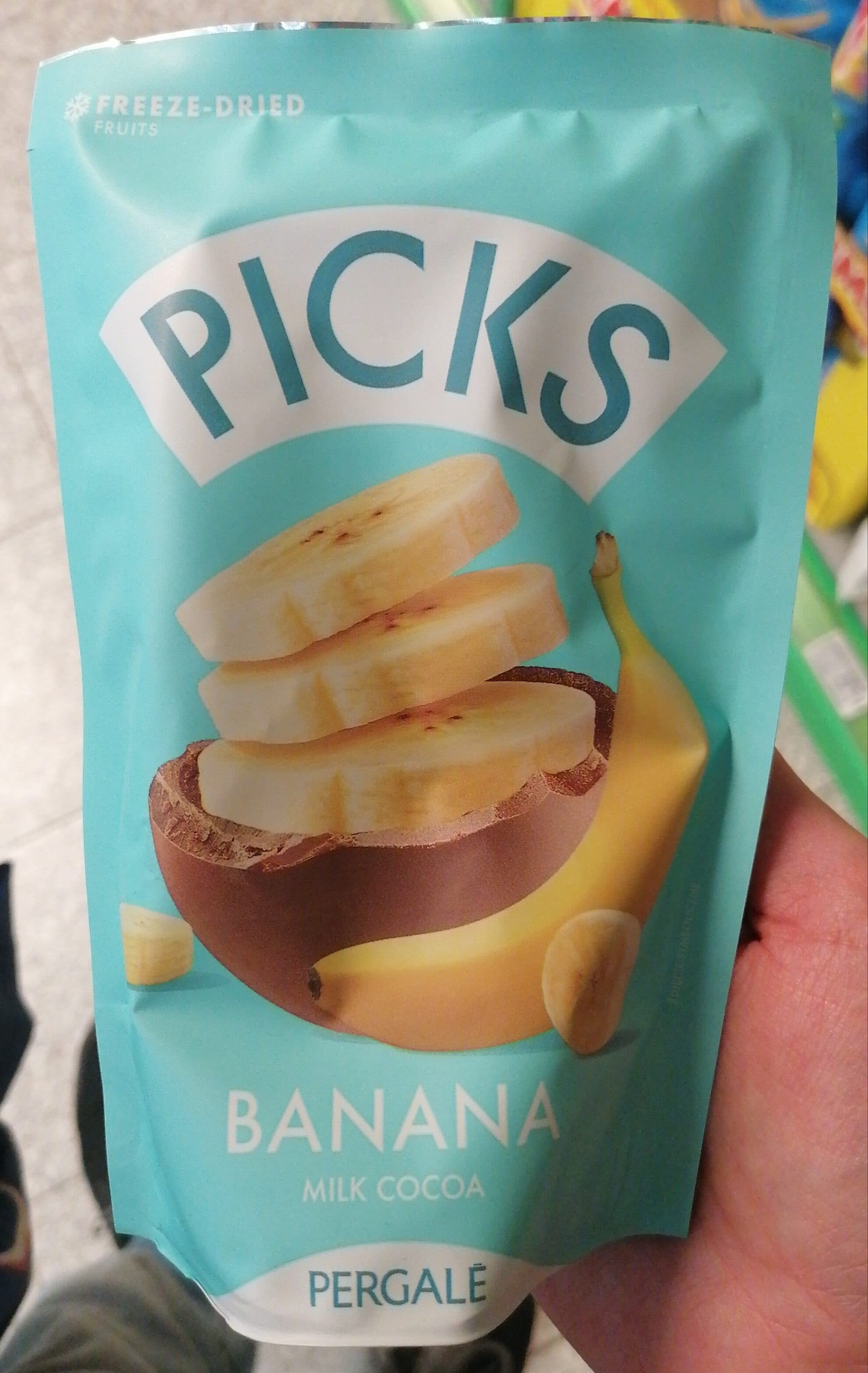 Pergale Chocolate Covered Bananas packshot