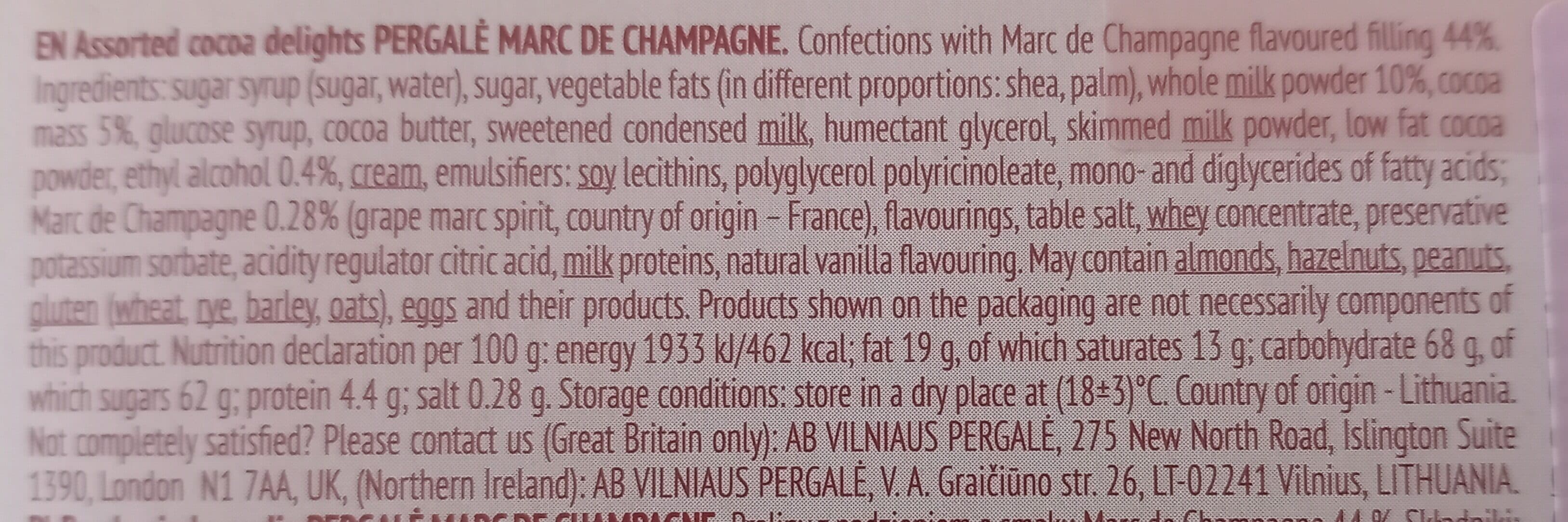 Pergale 4770179991459 packshot